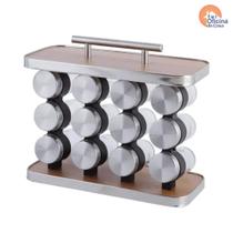 Dolce Home Porta Condimento 12 Potes ID 6521 Dolce Home Porta Condimento 12 Potes ID 6521