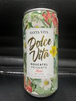 Dolce vita vinho rose frisante lata suave moscatel 12x269ml