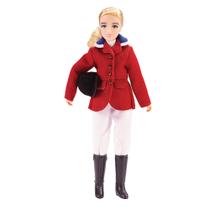 Doll Breyer Show Jumping Brenda 8 com acessórios articulados