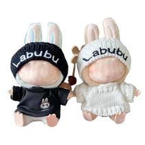 Doll Clothes Labubu 17 cm Doll Outfit Suspensórios, Calças x2