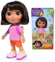 Doll Dora Sing & Explore com música, efeitos sonoros e acessórios