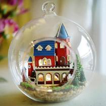 Doll House Cutebee Miniature DIY com móveis para crianças