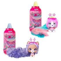 Doll IMC Toys VIP Pets Surprise Hair Reveal Series 1, pacote com 2