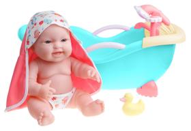 Doll JC Toys 14 Lots to Love Babies com conjunto de banheira e chuveiro 2+