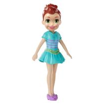 Doll Polly Pocket, edição 2018, com roupa moderna de 9 cm de altura Doll Polly Pocket, edição 2018, com roupa moderna de 9 cm de altura