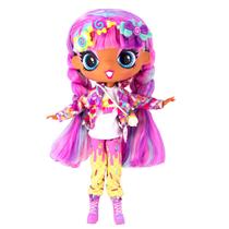 Doll Sweetie Decora Fashion Girlz 11 com adesivos e cabelo