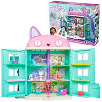 Dollhouse Gabby's Dollhouse Purrfect com 15 peças para crianças de 3 anos ou mais