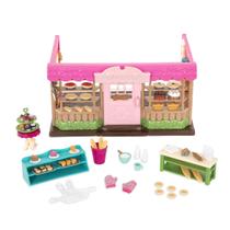 Dollhouse Playset Li'l Woodzeez Tickle-Your-Taste-Buds Bakery Dollhouse Playset Li'l Woodzeez Tickle-Your-Taste-Buds Bakery