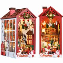 Dollhouse Roroom DIY Miniature TSZH225 com móveis e música