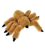 DolliBu Plush Spider Stuffed Animal - Soft Fur Huggable Brown Spider, Adorável Playtime Plush Toy, Cute Desert Animals Cuddle Gift, Super Soft Plush Doll Animal Toy para Crianças e Adultos - 11 Polegadas