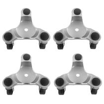 Dolly QWORK 6 cm Steel Tri-Dolly 90 kg Capacidade de carga 4 unidades Dolly QWORK 6 cm Steel Tri-Dolly 90 kg Capacidade de carga 4 unidades