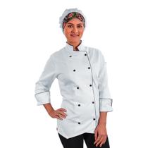 Dólmã Chef de Cozinha Feminino Diana - Wp Connect