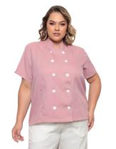 Dolma Chef Feminina Plus Size Teodora Nude