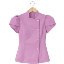 Dolma feminino para chef de cozinha e confeiteira uniforme profissional Dolma feminino para chef de cozinha e confeiteira uniforme profissional