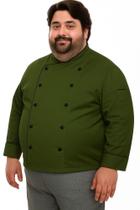 Dolma Masculina Plus Size Vantage Verde Musgo