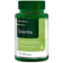Dolomita 120 Cápsulas Nutrye Cálcio e Magnésio
