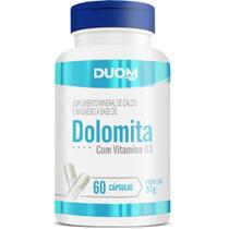 Dolomita c/ Vitamina D3 - 60 cap - Duom