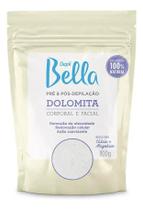 Dolomita Corporal e Facial 800g- Depil Bella