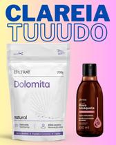 Dolomita Pura Em Pó Labotrat Rosa Mosqueta Farmax Clareador Natural Pré e Pós Depilatório Dolomita Pura Em Pó Labotrat Rosa Mosqueta Farmax Clareador Natural Pré e Pós Depilatório