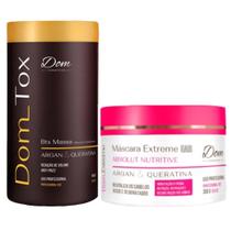 Dom Cosméticos Btox Massa Mascara Extreme Nutritive Hair Kit