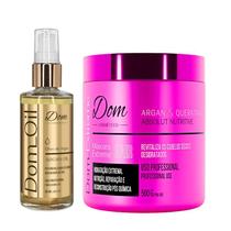 Dom Óleo Reparador de Pontas Hidratante Argan Oil Mascara Dom Óleo Reparador de Pontas Hidratante Argan Oil Mascara