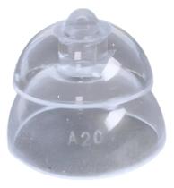 Dome Borrachinhas Mini Fit Power 12mm Oticon Original Transparente Dome Borrachinhas Mini Fit Power 12mm Oticon Original Transparente