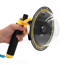 Dome GoPro Hero 5 6 7 Black com Bastão e Gatilho - Telesin