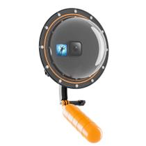 Dome para GoPro Hero 12 / 11 / 10 / 9 Black com Modo Selfie - Telesin Dome para GoPro Hero 12 / 11 / 10 / 9 Black com Modo Selfie - Telesin
