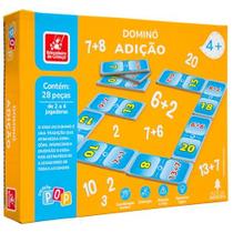Domino Adicao+ Em Madeira 28Pcs Domino Adicao+ Em Madeira 28Pcs