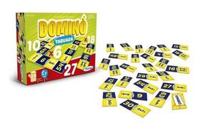Dominó Clássico Multiplicação Domino Aprendendo A Tabuada