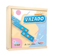 Domino de formas vazado braille - cx mad ciabrink