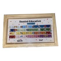 Dominó de madeira - divisao silábica - 28 pçs - dpd0090 - brw Dominó de madeira - divisao silábica - 28 pçs - dpd0090 - brw