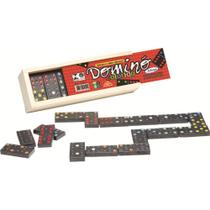 Domino de madeira - pingos color