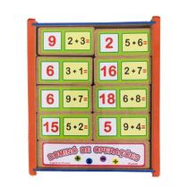 Dominó de Operação- Adição Jogo Educativo e Pedagógico MDF Dominó de Operação- Adição Jogo Educativo e Pedagógico MDF