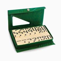 Dominó de Osso Profissional Conjunto com 28 Peças Exclusiva