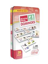 Dominó de Palavras que Rimas - Jogo Educativo Junior Learning