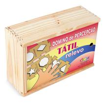 Dominó de percepção tátil relevo - carlu - 1722 Dominó de percepção tátil relevo - carlu - 1722