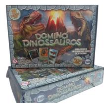 Domino Dinossauro, Brincadeira de Crianca, 28 pecas - Toia