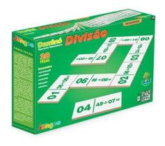 Dominó Educativo Divisão Brinquedo Infantil Junges 768 Dominó Educativo Divisão Brinquedo Infantil Junges 768