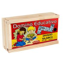 Dominó Educativo Divisão Silábica - Carimbrás