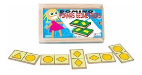 Domino Educativo Formas Geometricas Jogo Pedagogico