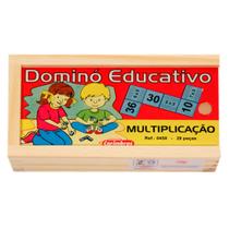 Dominó Educativo Multiplicação - Carimbrás Dominó Educativo Multiplicação - Carimbrás