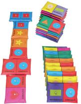 Dominó Gigante Espuma 28 Peças - Formas