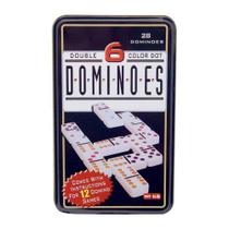 Domino grande de osso lata 28 pecas r.1914 / un/onyx