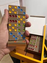 Dominó Grosso de PVC Premium com Pino Não quebra Pintado com tinta automotiva Dominó Grosso de PVC Premium com Pino Não quebra Pintado com tinta automotiva