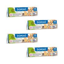 Domino Madeira Kit com 4 - Jogos Pedagogicos Jogos Infantil Domino Madeira Kit com 4 - Jogos Pedagogicos Jogos Infantil