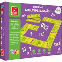 Domino Multiplicacao X em Madeira 28P