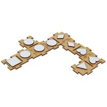 Dominó Percepção Tátil com Relevo 28 Peças Dominó Percepção Tátil com Relevo 28 Peças