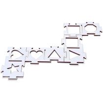 Dominó Percepção Tátil Vazado - 28 Peças