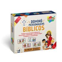 Dominó personagens bíblicos - Aquarela Brinquedos